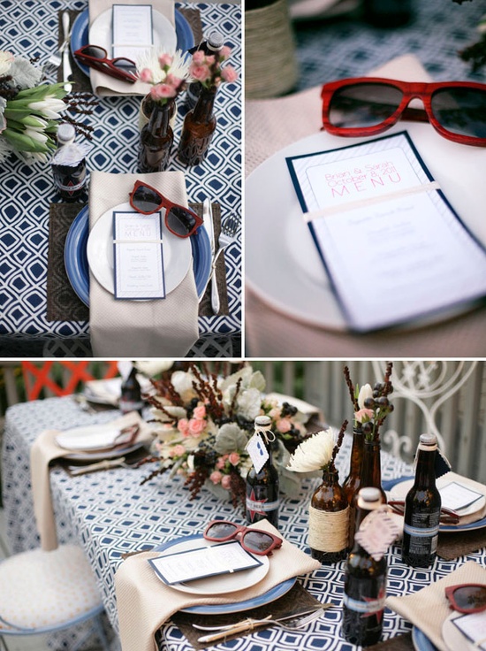 Retro Co-Ed Wedding Shower