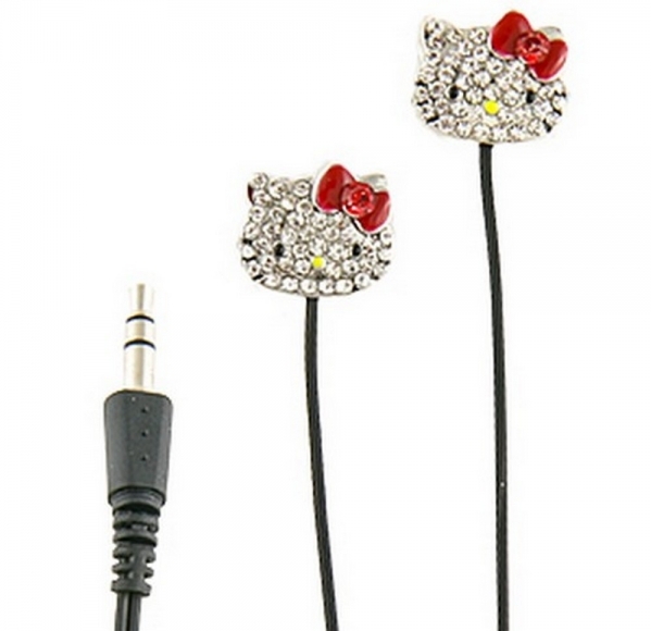 Hello Kitty Bling Earbuds