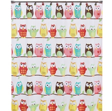 Owl Shower Curtain from Bed Bath and beyond