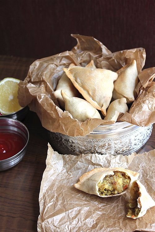 Samosas au four