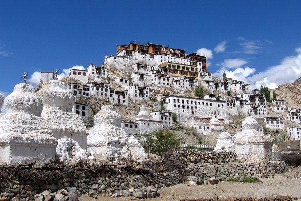Thikse Monastery,Ladakh,historic site,archaeological site,ruins,