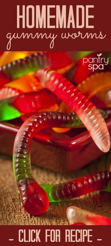 Homemade Gummy Worms