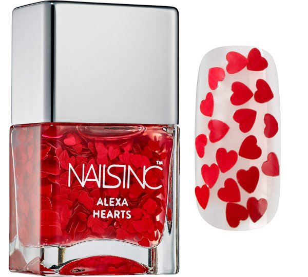 Nails Inc Alexa Hearts