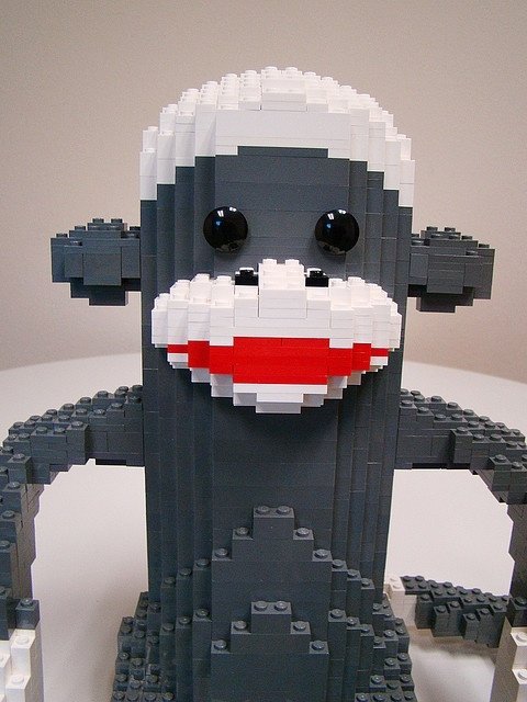 Lego Sock Monkey