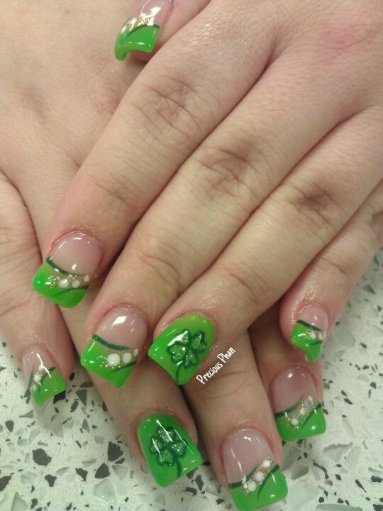 Spread the Luck 50 Nail Designs for St. Patrick's Day ...