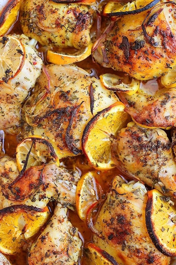 Herb and Citrus Oven Roasted Chicken