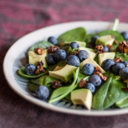 Crunchy Blueberry Avocado Salad