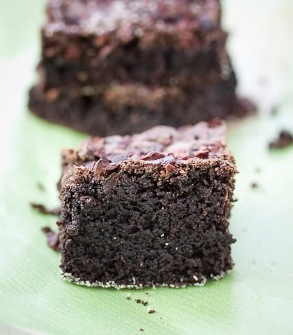 Olive Oil & Dark Cocoa Brownies