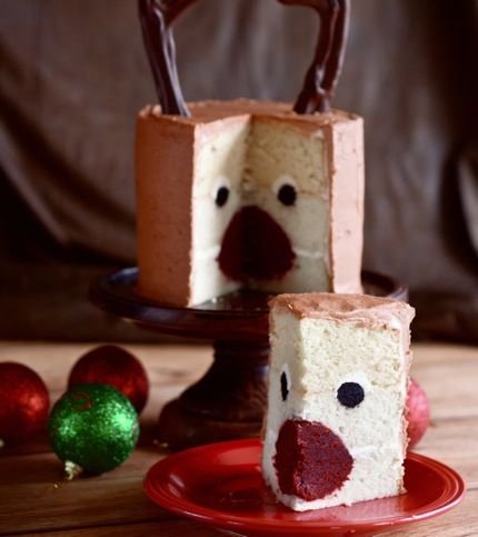 Rudolph Cake