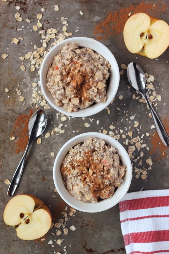 Apple Cinnamon Overnight Oats