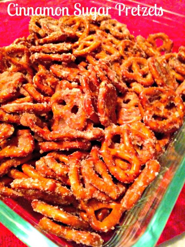 Cinnamon Sugar Pretzels