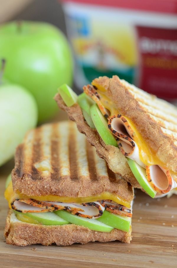 Treat Yourself to an Apple, Cheddar & Turkey Panini