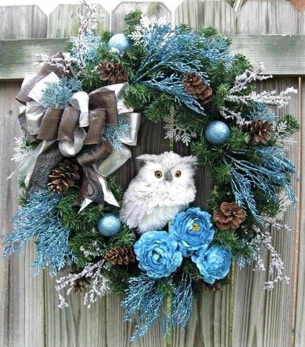 Owl Wreath