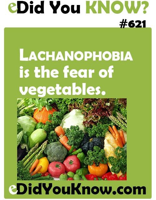 Lachanophobia