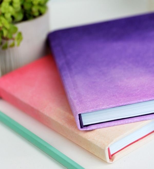 DIY Ombre Journals