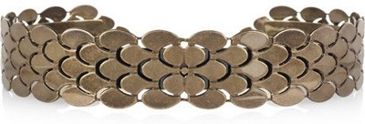 Roberto Cavalli Scale Effect Metal Waist Belt