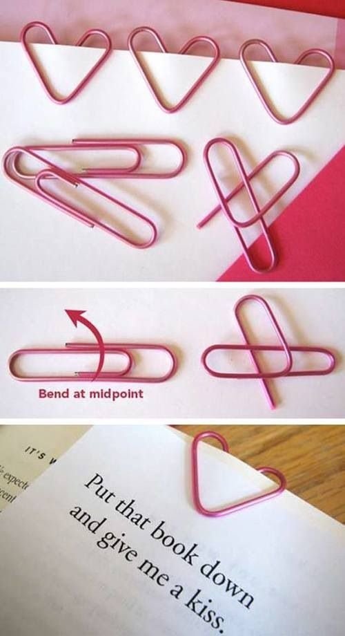 Heart Paper Clips