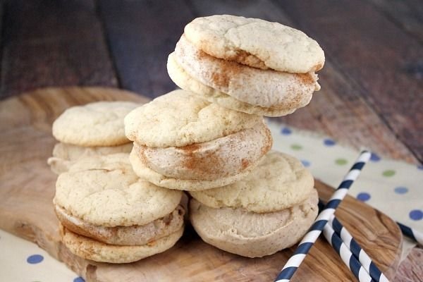 Snickerdoodle Ice Cream Sandwich