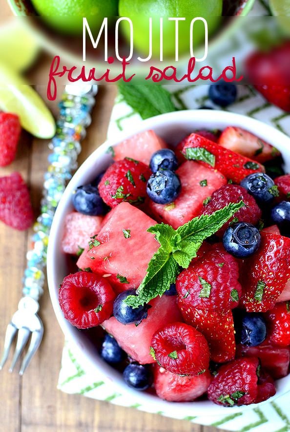 Mojito Fruit Salad