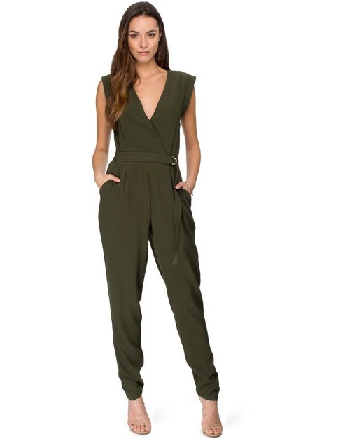 Wrap Front Jumpsuit