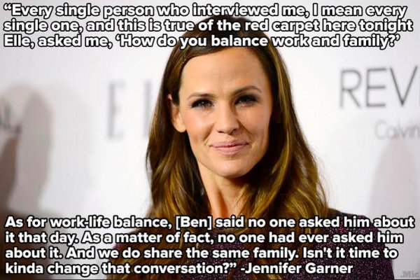 When Jennifer Garner Said It like It is