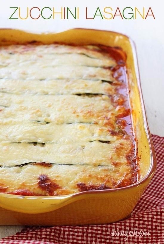 Gluten Zucchini Lasagna