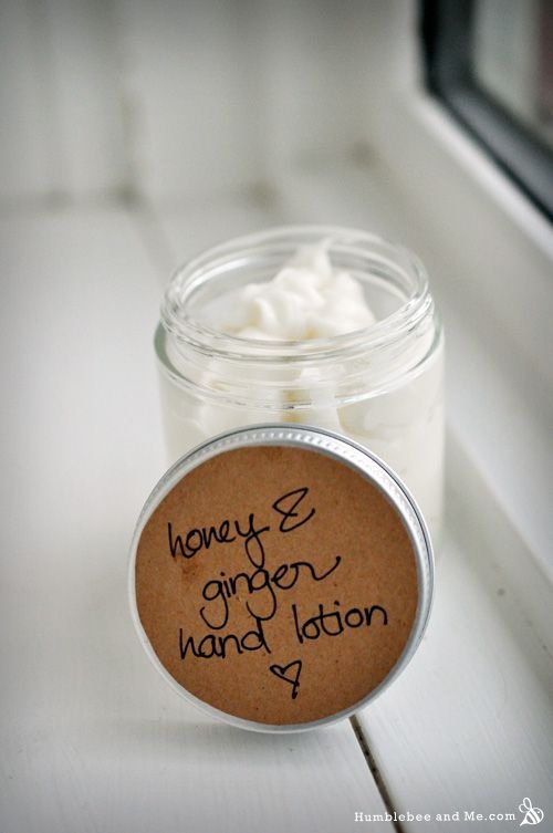 DIY Honey & Ginger Hand Lotion