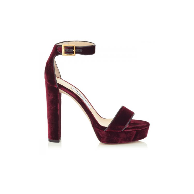 footwear, high heeled footwear, maroon, leather, shoe,