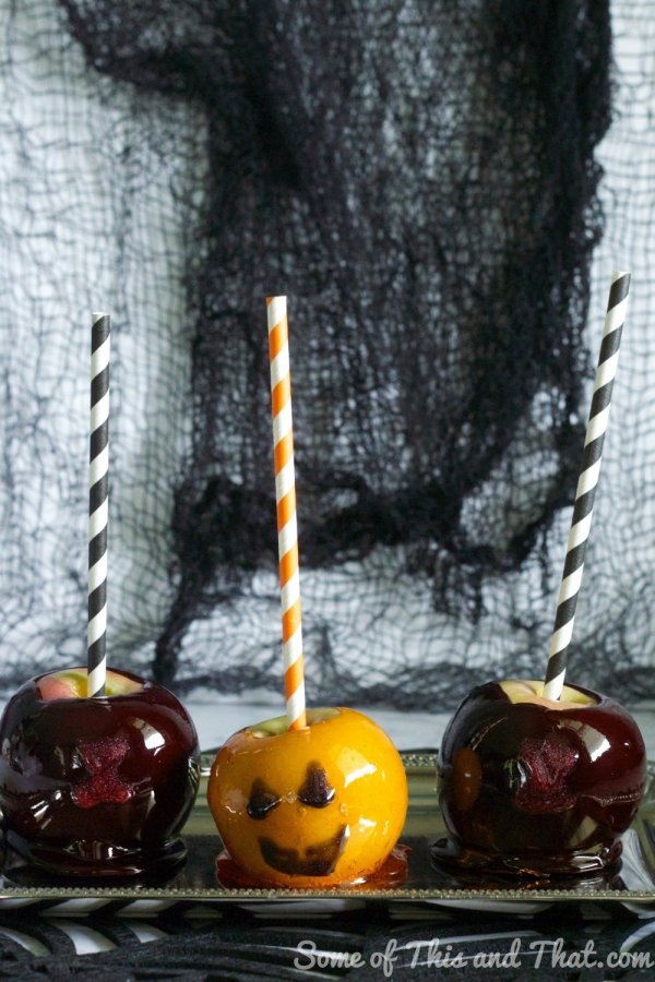 DIY Halloween Candy Apples