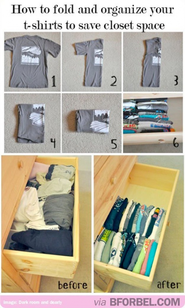 How to save Some Closet Space