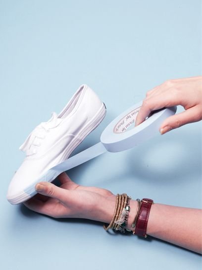 DIY Glitter Keds!