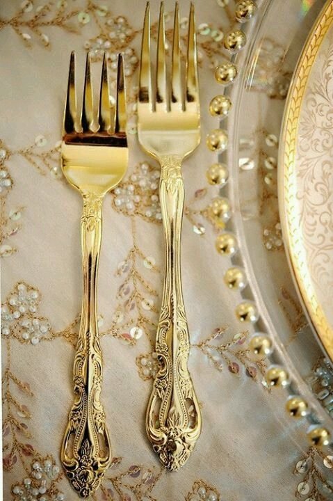 Gold Cutlery