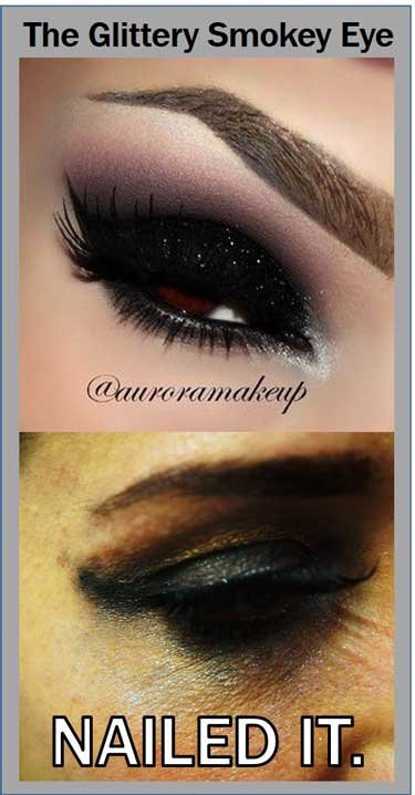 The Glittery Smokey Eye - Oh Dear