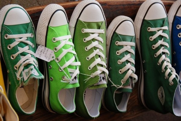 Green Converse