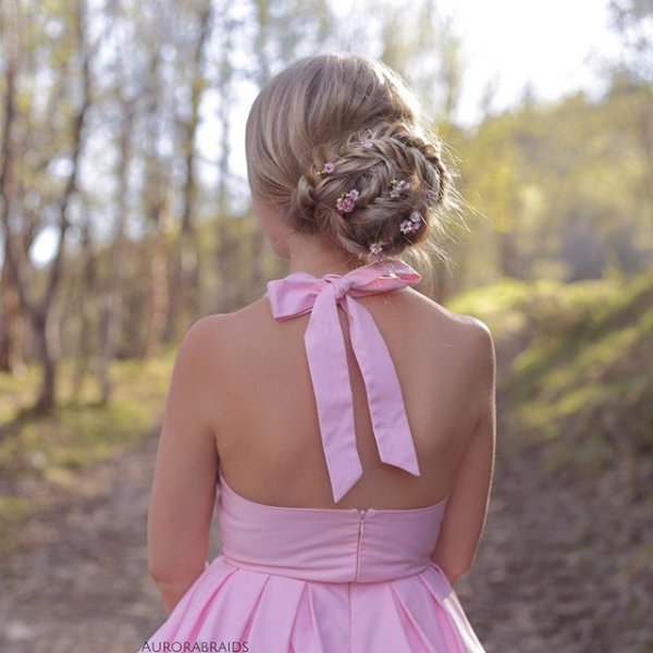 clothing, hair, pink, hairstyle, child,