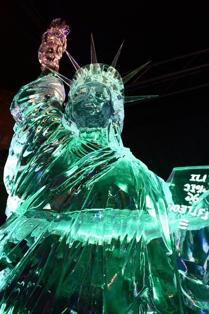 Statue of Liberty - Ice Sculpture