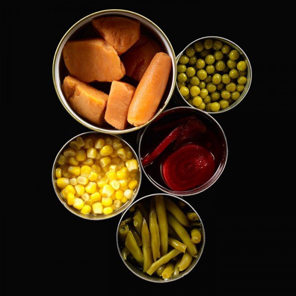 Rinse Canned Foods to Wash Away Excess Salt