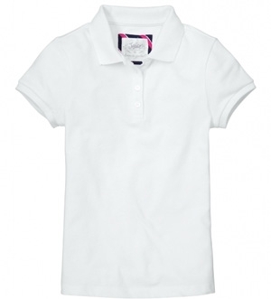 Justice for Girls School Uniform Polo