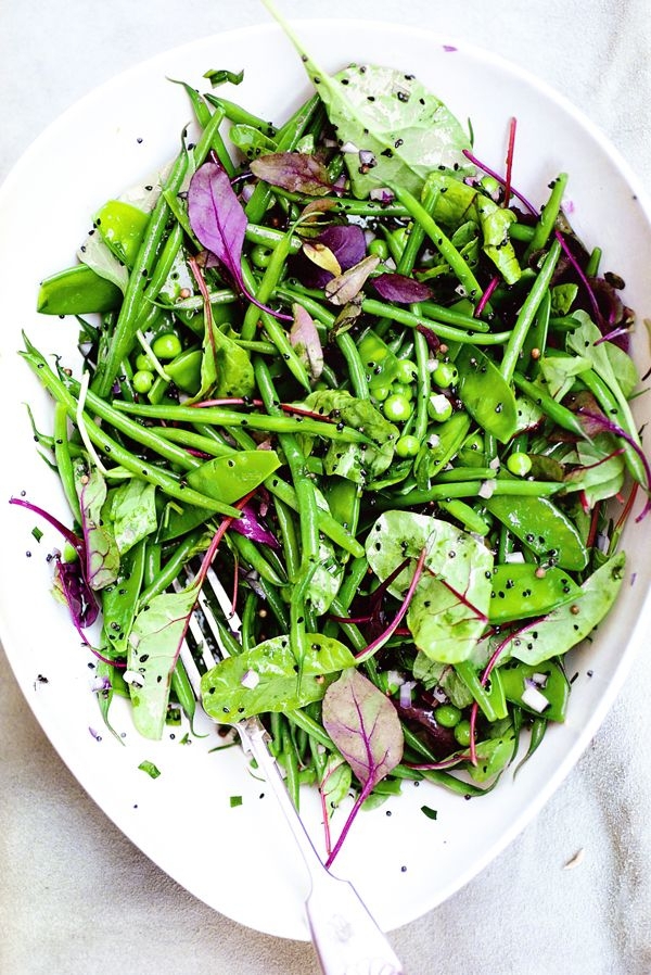 Green Bean Salad with Mustard Seeds and Tarragon