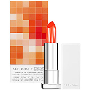 Sephora + Pantone Universe Lipstick in ‘Tangerine Tango Cream’