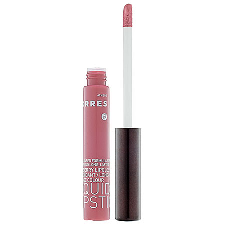 Korres Raspberry Antioxidant Liquid Lipstick in Berry