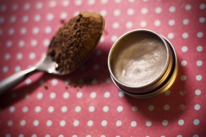 Minty Chocolate Homemade Lip Balm