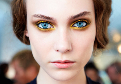 Yellow Eyeshadow