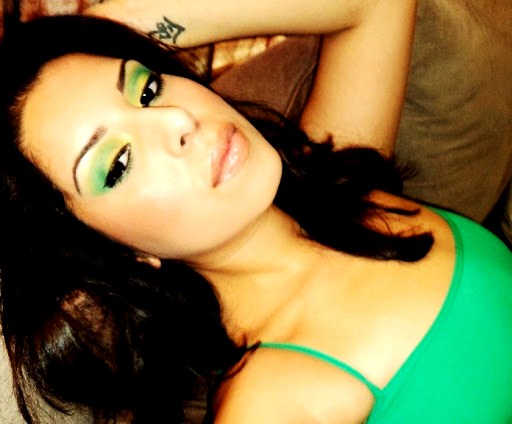 Green Eyeshadow