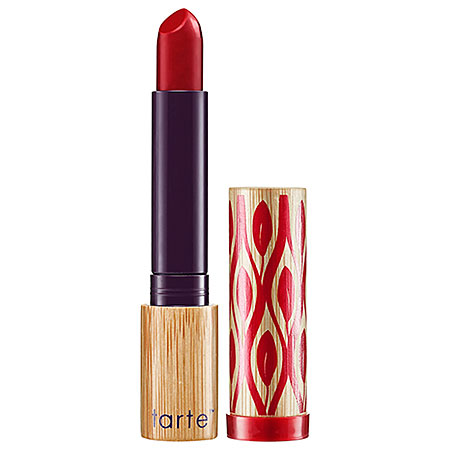 Tarte Glamazon Pure Performane 12-Hour Lipstick in "Wild-Cool Red"