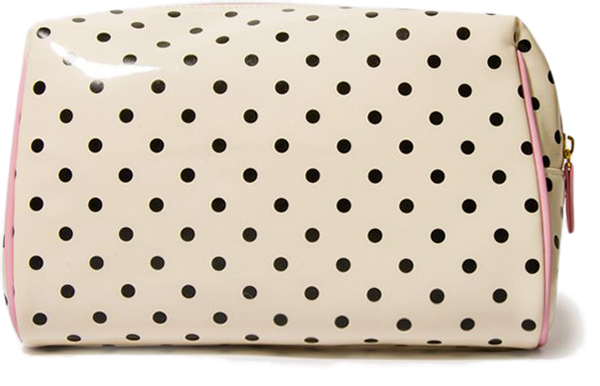 Polka Dot Makeup Bag