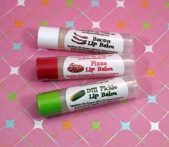 Pizza, Bacon and Dill Pickle Lip Balm