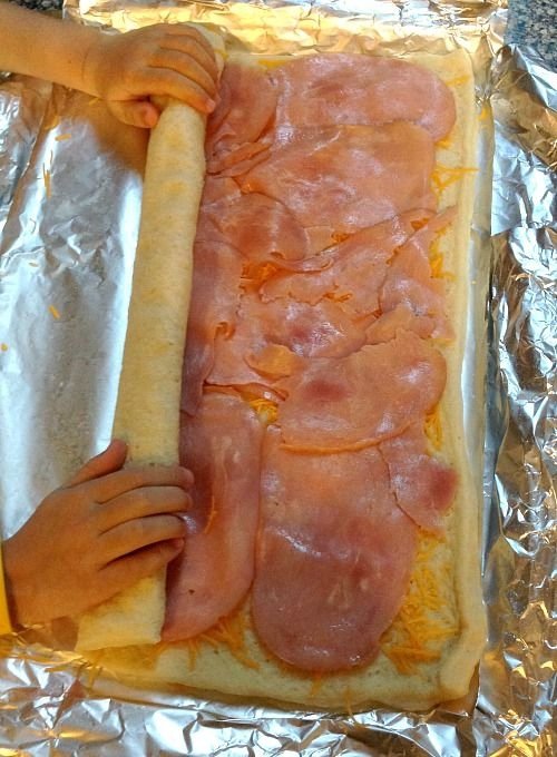 Ham and Cheese Roll Ups