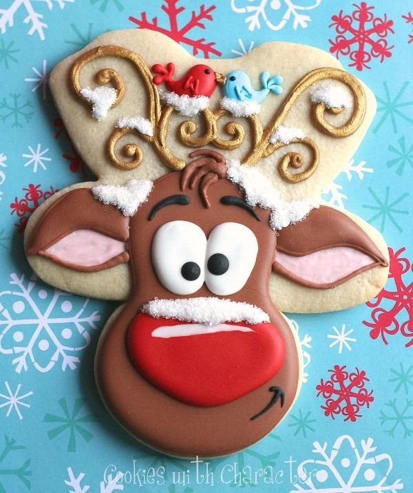 food,dessert,reindeer,cake decorating,deer,