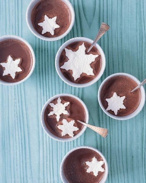 Marshmallow Snowflakes